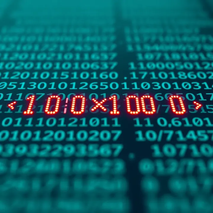 Binary Multiplication Alignment Example Diagram illustrating binary multiplication with two binary numbers aligning digits for calculation