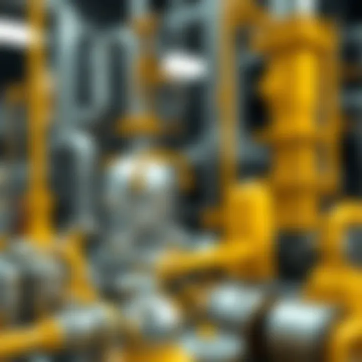 Visualization showcasing various applications of binary compounds in industrial and everyday settings