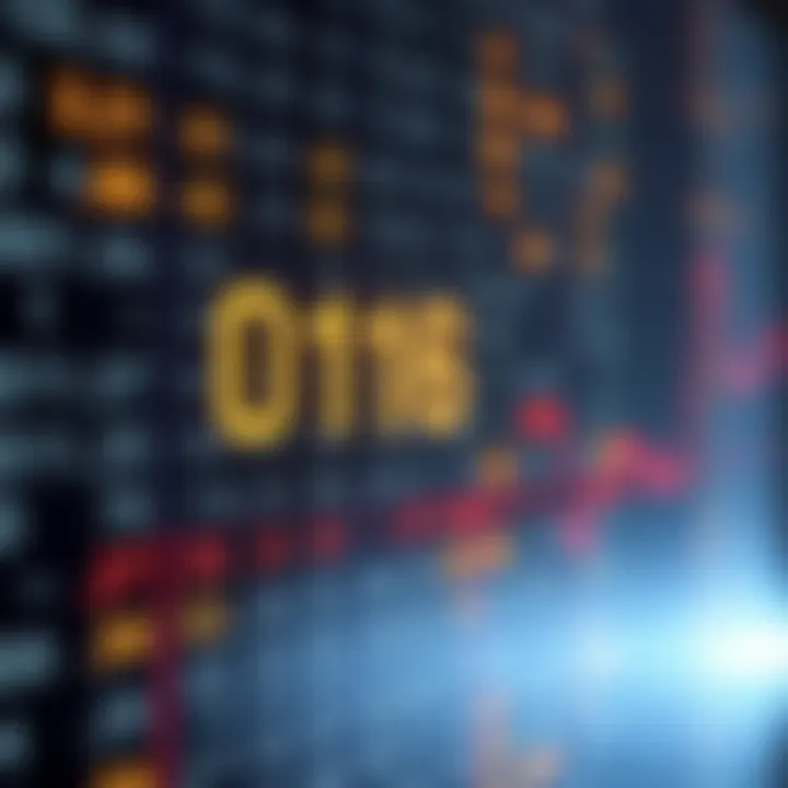 Chart illustrating binary fractional digits alongside their corresponding decimal fraction values