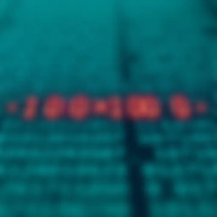 Diagram illustrating binary multiplication with two binary numbers aligning digits for calculation