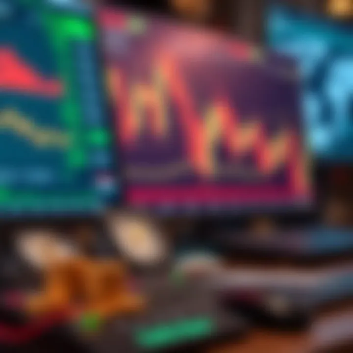 Illustration of secure online trading platform interface showing risk management tools