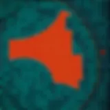 Visualization of binary pattern segmentation showing distinct regions for object identification