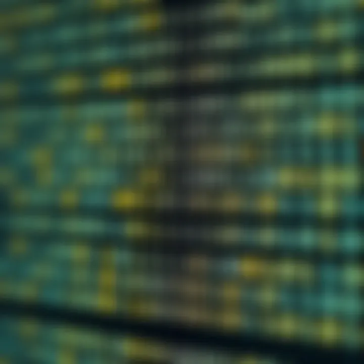 Binary Representation of Large Numerical Values Visual representation of the binary sequence equivalent to a trillion in decimal, highlighting each bit position