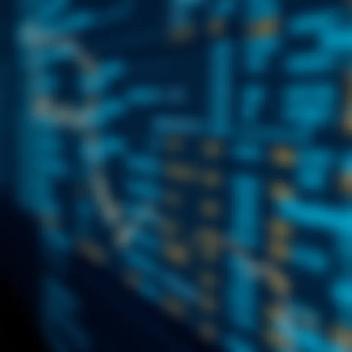 Flowchart illustrating the iterative binary search procedure on a sorted array
