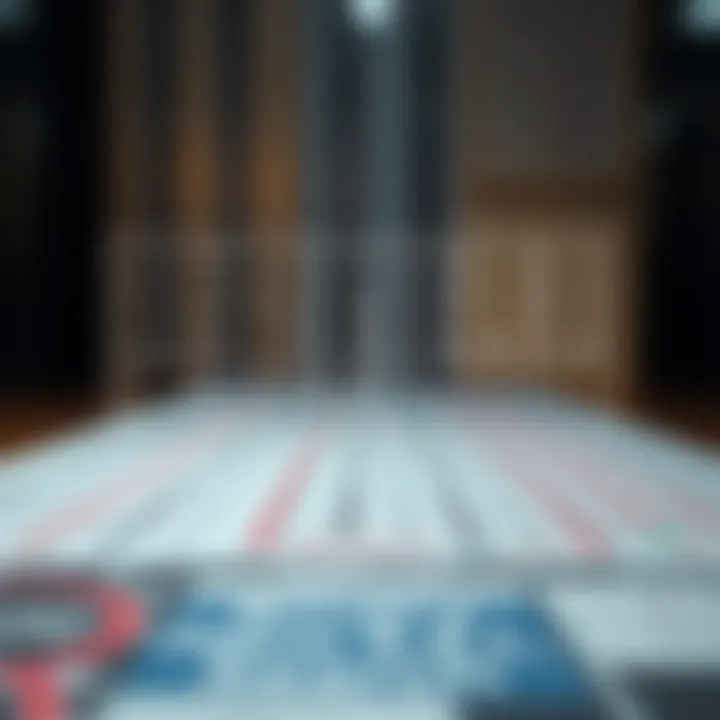 Diagram illustrating the comparison steps in binary search on a sorted array highlighting midpoints and search zones