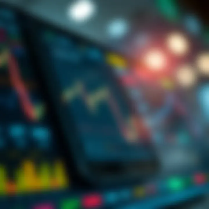 Chart displaying stock market trends with emphasis on regulatory compliance and ease of use for new traders in Pakistan