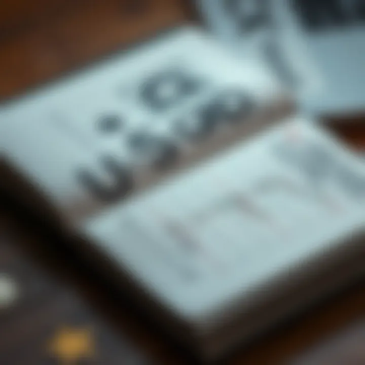 Open book with forex charts and currency symbols on pages