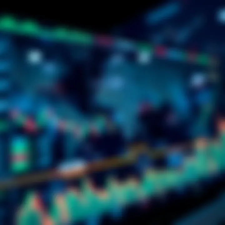 Access to Global Financial Markets via Trading Applications Graphical representation of diverse global financial markets accessible through trading applications