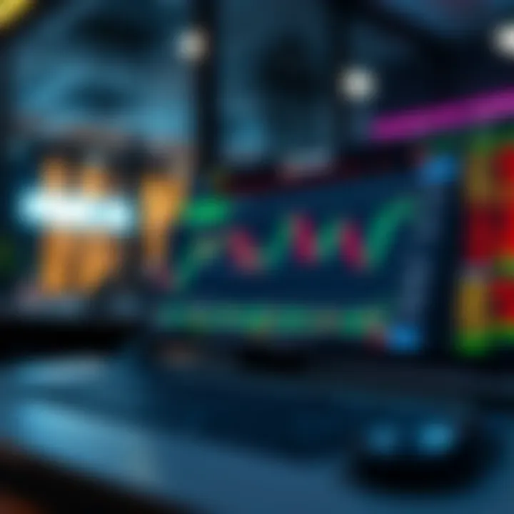 Secure Digital Platform for Forex Trading in Pakistan Illustration of a secure digital trading platform interface