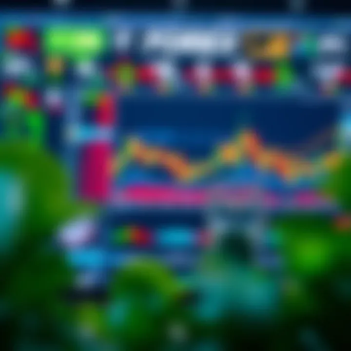 Digital Resources and Tools for Forex Trading in Pakistan Illustration of digital tools and resources used in forex trading for Pakistani market