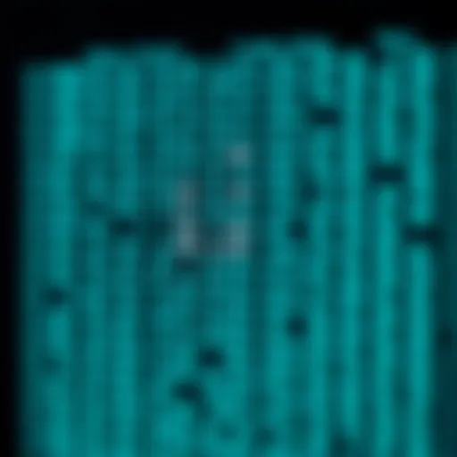 Binary Search Operation on Sorted Data Diagram showing binary search operation on a sorted array with pointers moving towards the target value