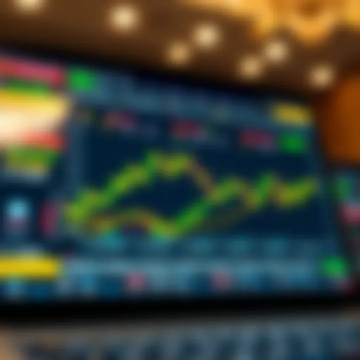 Interface of a popular Pakistani online gold trading platform showing market trends