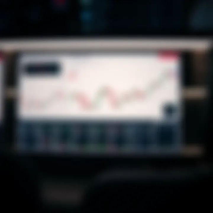 Visual guide showing practical applications of candlestick patterns in financial trading