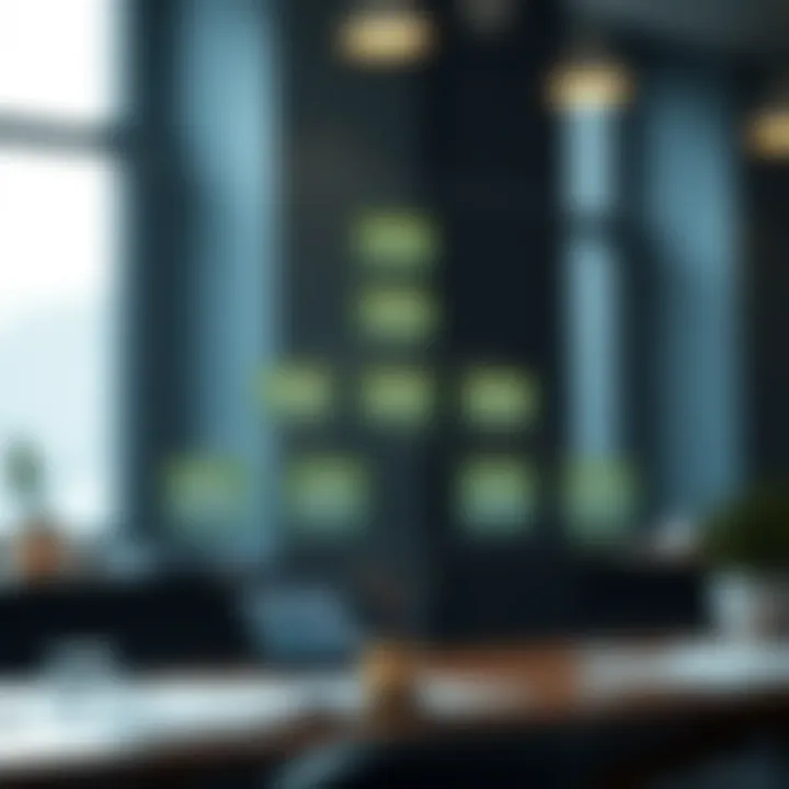 Diagram illustrating the flow of risk identification and assessment in an organizational setting