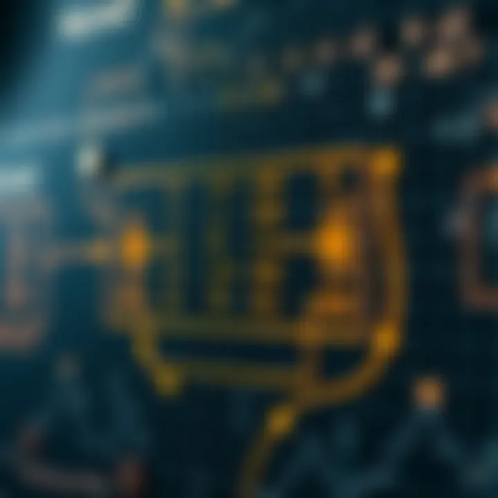 Schematic of a binary subtractor illustrating input and output signal flow