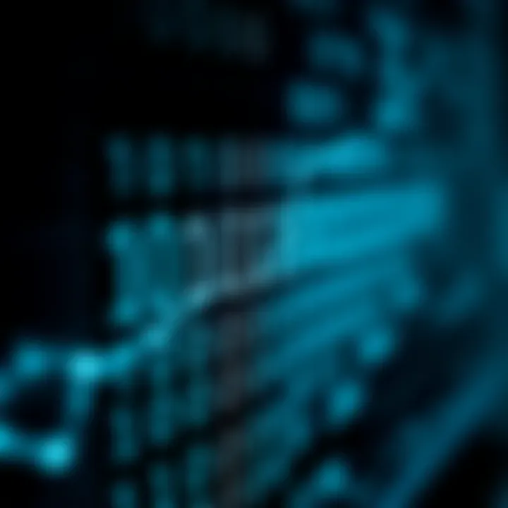 Diagram showing binary digits represented as ones and zeros in a sequence