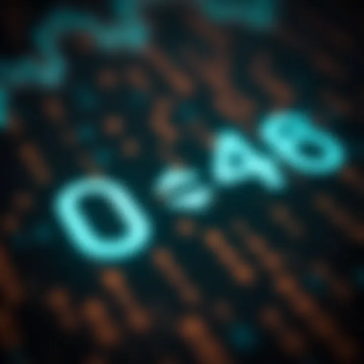 Visual representation of binary addition with highlighted bits and carryover