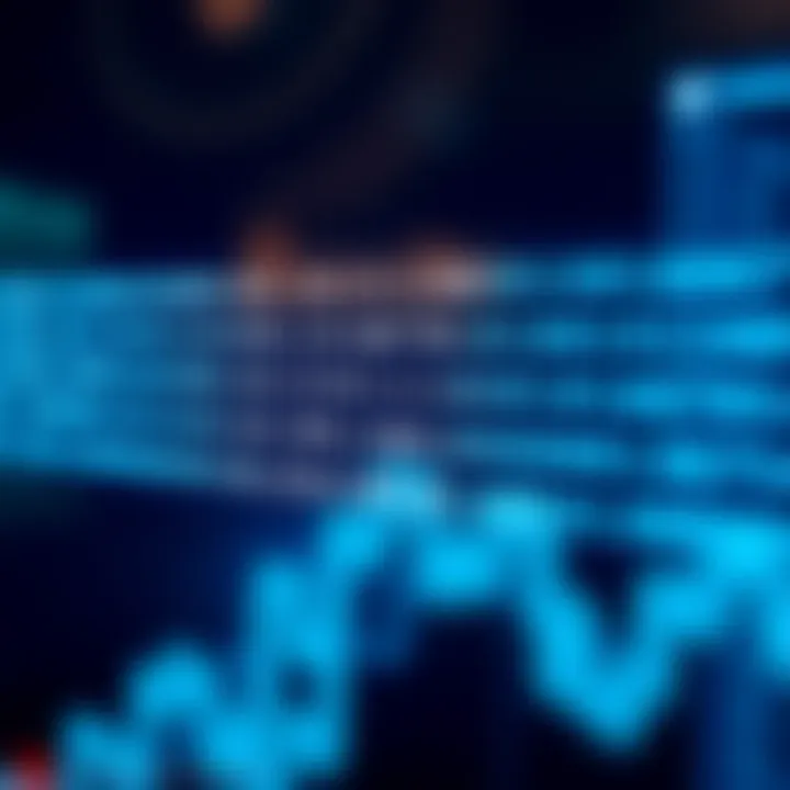 Diagram illustrating binary code with sequences of zeros and ones representing data