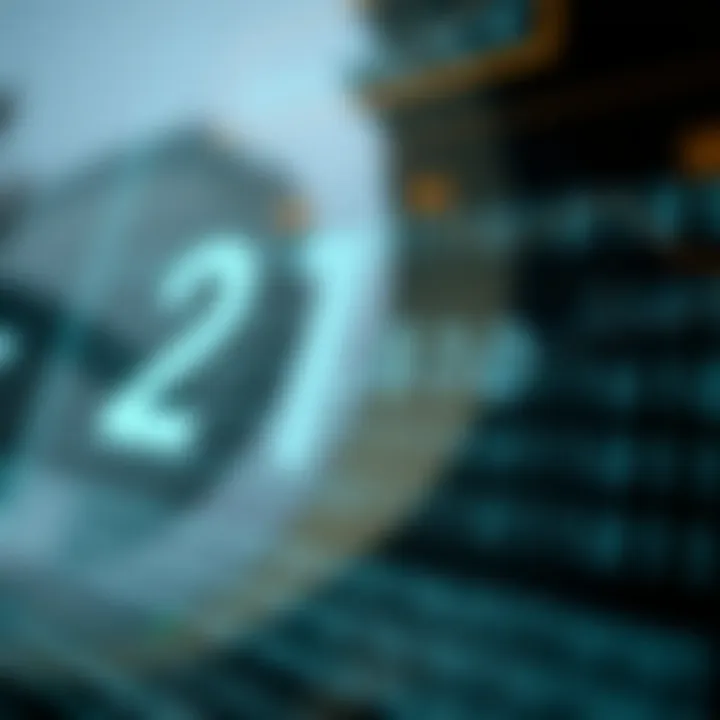 Diagram showing decimal to binary number transformation using division and remainders