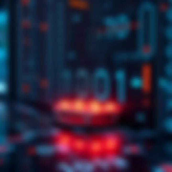 Binary Arithmetic and Data Storage Concepts in Computing Visual representation of binary arithmetic operations with data storage elements