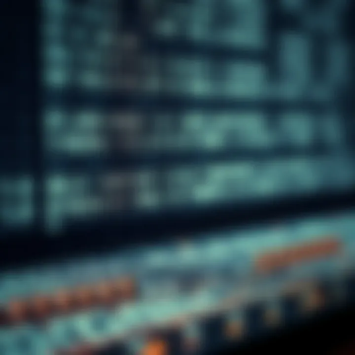 Diagram illustrating the binary system with zeros and ones connected in a logical structure