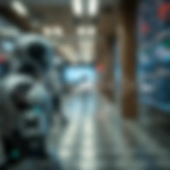 Diagram illustrating the operational flow of a binary option robot analyzing market data