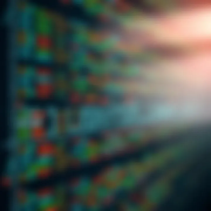 C++ code snippet demonstrating the implementation of binary search on a sorted array