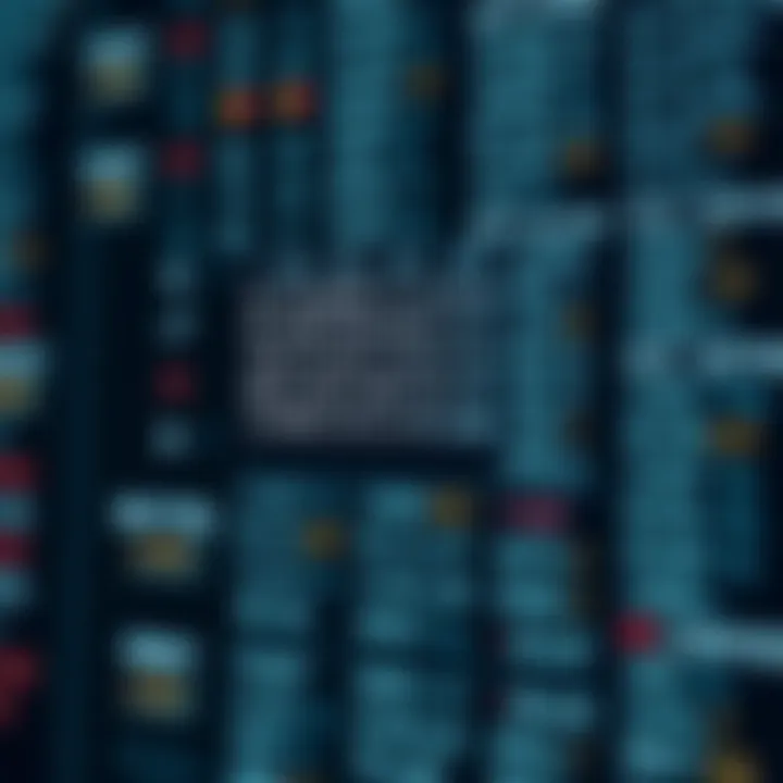 Diagram illustrating the binary search algorithm narrowing down the search range within a sorted array