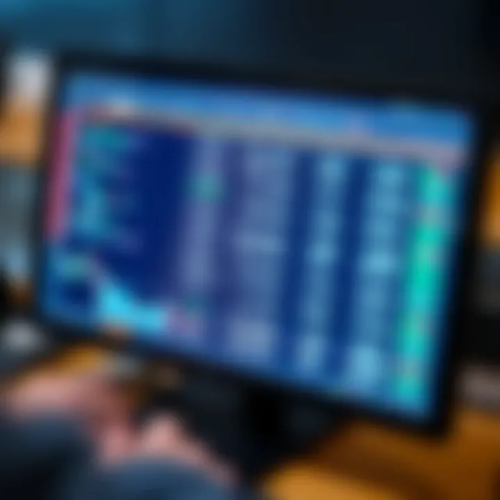 Visual Representation of Binary Code Conversion to Text Binary code sequences displayed on a computer screen representing text conversion