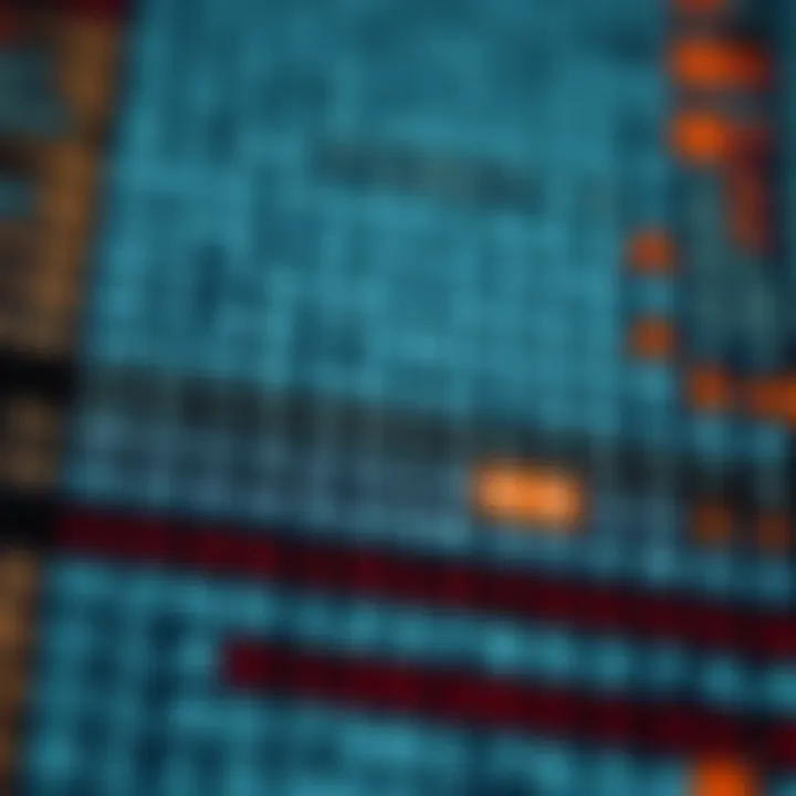 Sorted Array with Middle Element Highlight for Binary Search Illustration showing a sorted array with pointers indicating the middle element for binary search