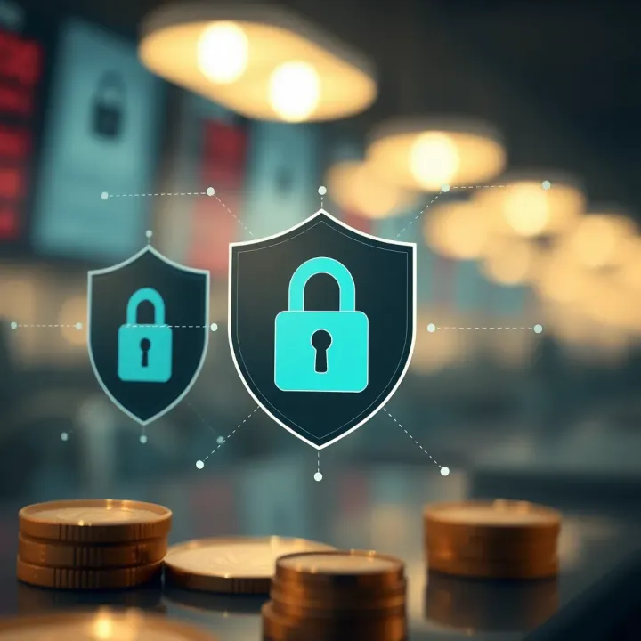 Essential Security Measures for Cryptocurrency Trading Applications Graphic representation of security features such as encryption and two-factor authentication for crypto apps