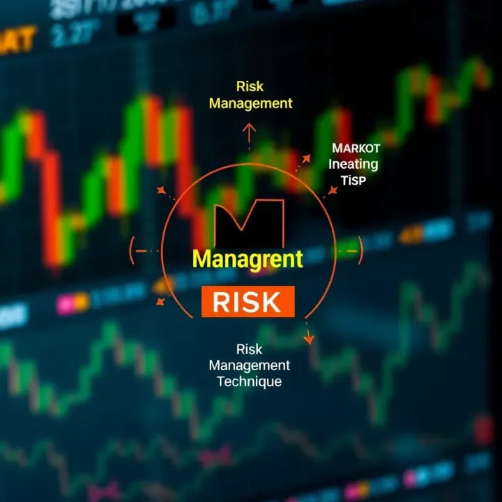 Diagram illustrating risk management concepts and techniques for traders