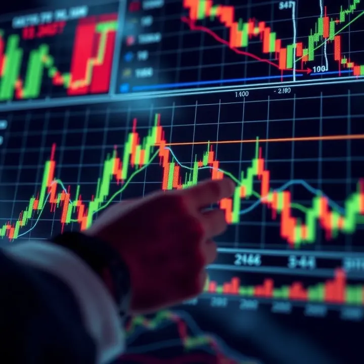 Visual guide depicting how traders in Pakistan can apply chart pattern insights to predict market trends and make investment decisions