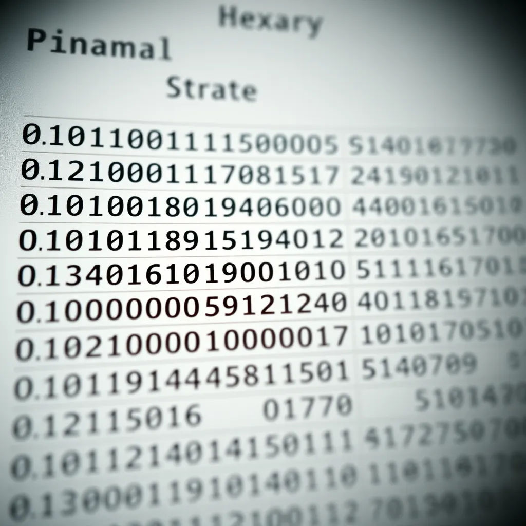 Converting Hexadecimal to Binary Made Simple : tradesignalspak