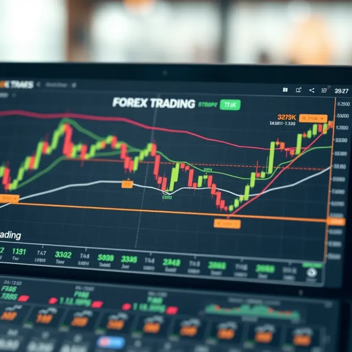Fundamental Concepts of Forex Trading Explained Illustration showing key forex trading concepts such as currency pairs, charts, and trend lines