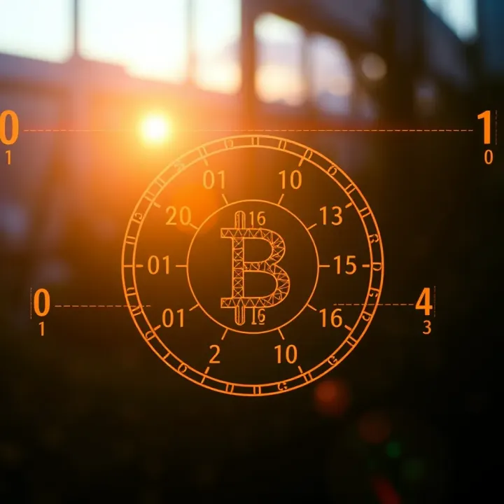 Diagram illustrating binary number system with zeros and ones
