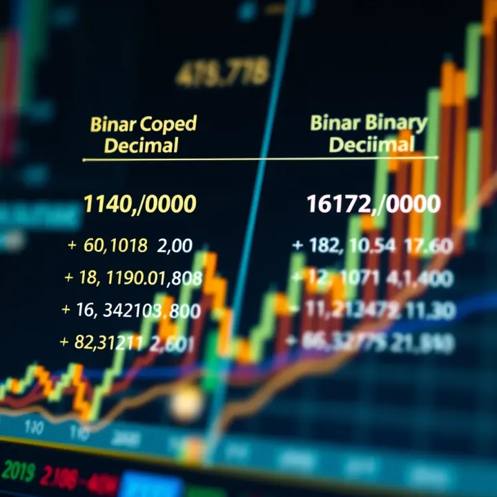 Comparison Between Binary Coded Decimal and Pure Binary Systems Comparison chart illustrating the differences between binary coded decimal and pure binary systems in encoding numbers