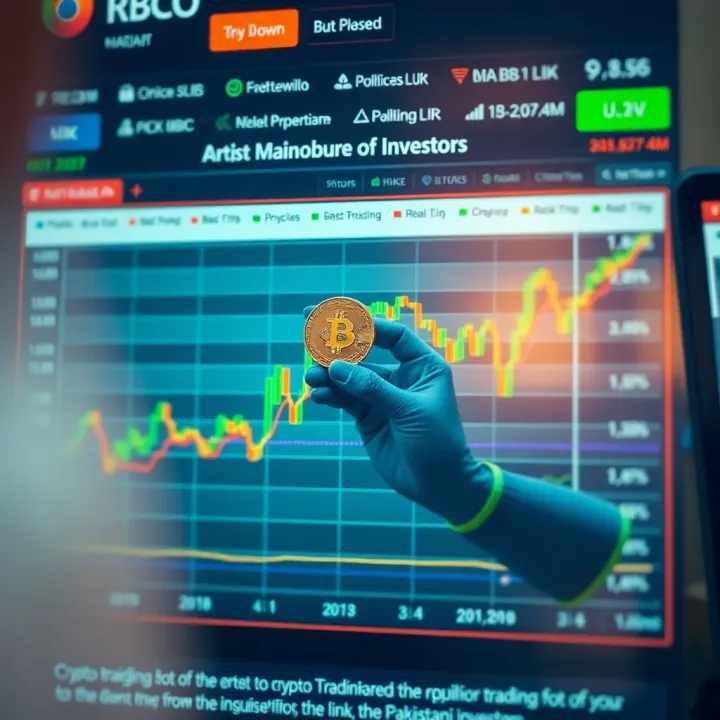 Chart illustrating popular crypto trading bot options and regulatory considerations for Pakistani investors