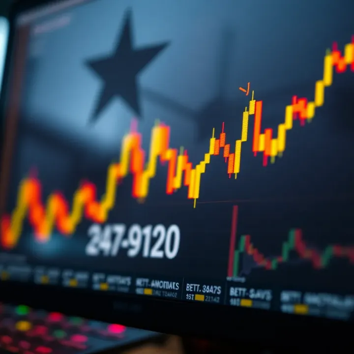 Illustration of a bullish hammer candlestick pattern indicating a potential upward market reversal